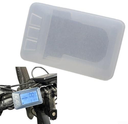 Electric Bike Monitor Cover, Waterproof Dustproof Silicone Protective Cover, LCD Display Instrument Cover, For Scooter,Electric Bike