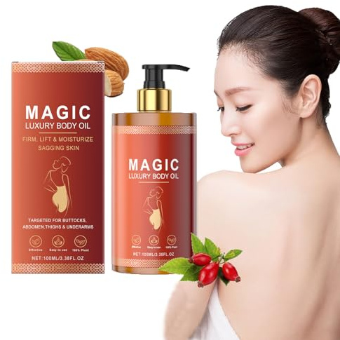 Olio Magico per il Corpo,Olio Lussuoso per il Corpo,Siero Idratante e Fermamente,Olio per il Corpo Rassodante per la Pelle,Olio Corpo Magico per le Donne per Idratare la Pelle