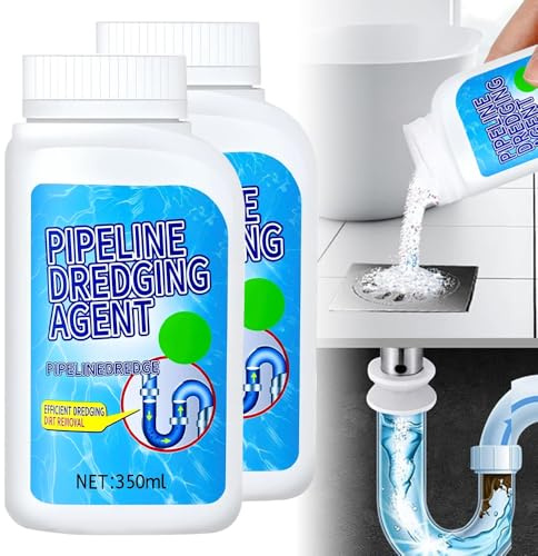 Abflussreiniger Extra Stark Rohrreiniger, Hochwirksamer Rohrreiniger Mit Aktivschaum Abflussreiniger Schaum WC Reiniger Badreiniger Extra Stark für Waschbecken Abwasserkanäle Toiletten (2PCS)