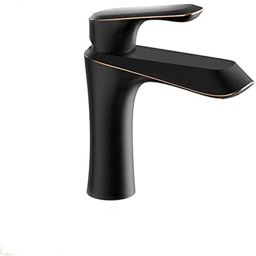 MEVZHH Grifos Grifo de Cocina Grifo de Baño Grifo de Baño sin Plomo Grifo de Bronce Negro Grifo de Baño Grifo de Cocina
