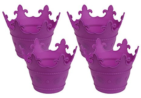Dr. Oetker Silikon-Muffinkrönchen Flexxibel Love 4er Set – Backformen für Muffins, Cupcakes, hitzebeständig, mikrowellen- und spülmaschinengeeignet