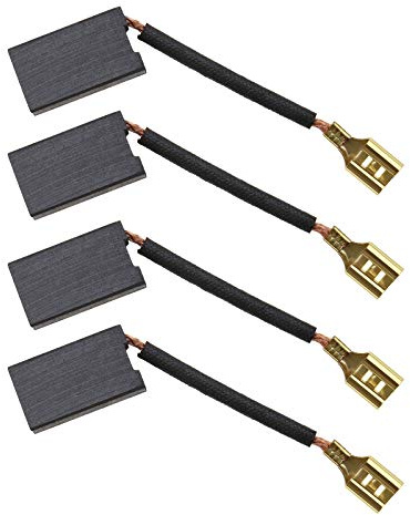 The Lord of the Tools 4 Packs 22x12.4x6.2mm Carbon Brushes Compatible with MACALLISTER COD251LSM MMS255SL Mitre Saw & Hilti TE 22 Hammer Drill
