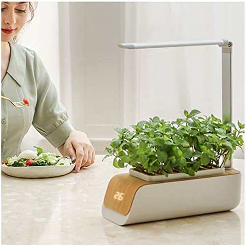 ADITAM Hydroponique Interieur, Lumiere Horticole LED Invite De Niveau DEau, Hauteur RéGlable, Serre Interieur, pour Garnir LéGumes Et Fruits