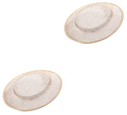 Toyvian 2stücke Wommen Sinamay Basis Hut Fascinator Runde Basis Für Hüte Geeignet Für Hochzeiten Partys Und Kreative Bastelprojekte Farbe Apricot Leicht Und Vielseitig