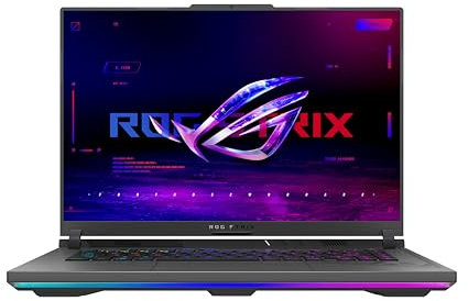ASUS ROG Strix G16 G614JV-N3075W i7-13650HX Notebook 40.6 cm (16) WUXGA Intel Core i7 16 GB DDR5-SDRAM 1 TB SSD NVIDIA GeForce RTX 4060 Wi-Fi 6E (802.11ax) Windows 11 Home Black, Grey