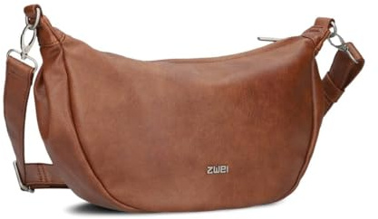 Zwei Damen Handtasche Mademoiselle.M M70 Moon-Bag 4 Liter Trend-Tasche in Halbmond-Form vielseitig als Bauchtasche Crossbody-Bag Abendtasche Umhängetasche zu tragen