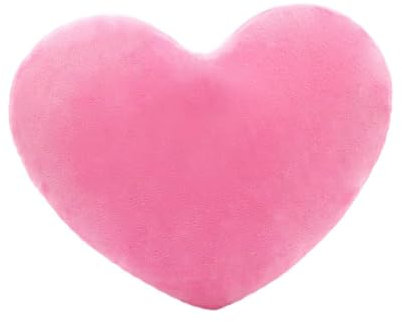 Pink Heart Shaped Pillow, 30cm Plush Cushion Heart Pillow, Soft Throw Pillows, Pink Decorative Pillow For Kids Friends Valentines Day Mothers Day,Thanksgiving Day