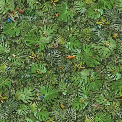 Green Modern Designer Effect Anti-Slip Vinyl Flooring For Kitchen, Bathroom, Dining Room & Living Room, 2.5mm Thick Vinyl Sheet, 7 Years Warranty-2m(6'6) X 2m(6'6)-4m²