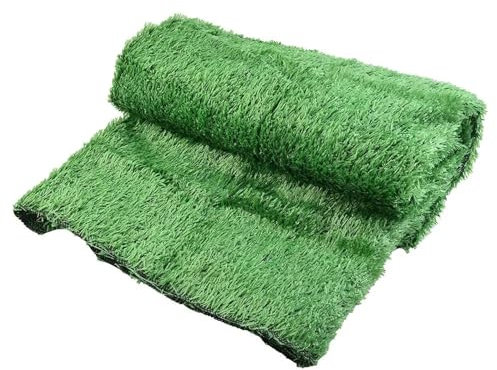 ZWCSHUU Simulation de Prairie Artificielle, Gazon, Faux Tapis d'herbe Verte, Bricolage, Micro Paysage, décor de Jardin Gazon Synthétique