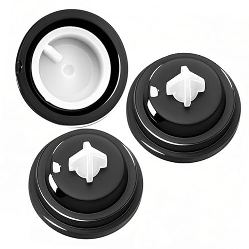3 Black Diaphragm Washers Compatible with SIAMP Inlet Valve Models | rubber diaphragm washers, compatible with SIAMP 95, 95L, 99T, 99B and 99 inlet valves