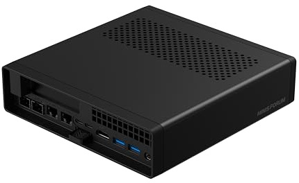MINISFORUM AMD Ryzen 9 9955HX Barebone with MS-A2 Mini PC (16C/32T, up to 5.4GHz),PCIe×16, HDMI/2x USB-C (8K@60Hz), 2X SFP+ 10G, 2X 2.5G LAN, 3X SSD M.2 (2280/22110/U.2),NO RAM/SSD/OS