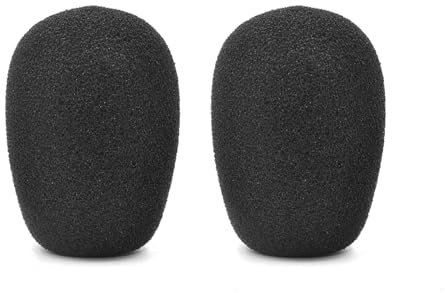 YUGSHNKFC Microfoni Spugna Schiuma Parabrezza Protezioni Coperture Per Poly 4310 UC/4320 UC/UC2 Microfoni Parabrezza