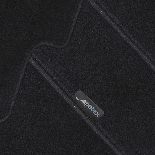 PETEX Auto Fussmatten Passform für MG S5 EV (Elektro) ab 06/2025, Autoteppich Set in Velours - ROYAL Graphit, 3-teilig