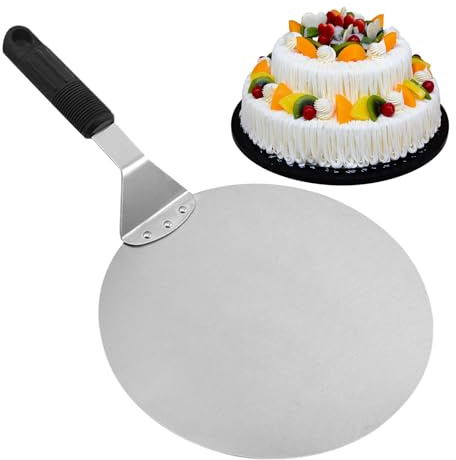 Youding Peel Pizza | Slider A Buccia per in Acciaio Inossidabile Server della Torta di Strumenti Raschietto Impasto Rotondo Un Appartamento Cucina da Che Serve Casa all'