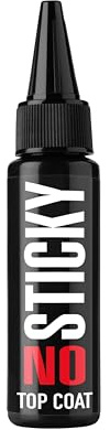 K Professional No Wipe Top Coat Gel - Top Coat Gel Polish UV LED Soak Off - Überlack Langanhaltender Nagellack 30ml