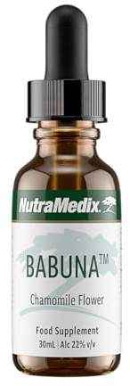NutraMedix Babuna™ Liquid Chamomile Drops • Chamomile Flower Extract for • Vegan, No Preservatives – 1 oz (30 mL)