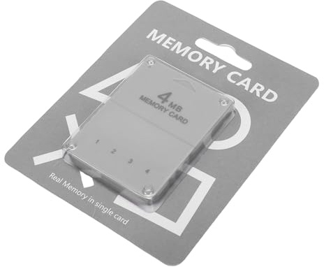 Generic Carte Mémoire de Jeu de 4 Mo Adaptée à la Console, Carte Mémoire D'écriture à Lecture Rapide et Efficace pour la Progression du Jeu Classique