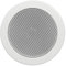 HOLLYWOOD the Starsound DL-13 Haut-Parleur encastrable 60 W Ø 136 mm Rond Faible Profondeur d'encastrement 45 mm pour Montage au Plafond et au Mur Blanc