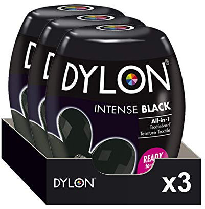 Dylon - Dylon Machine Use 07 Intense Black Textile Fabric Dye Pod - 1 Piece