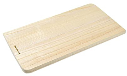 Kiri (japanische Paulownia) Schneidebrett aus Holz, hergestellt in Japan, handgefertigt, 22,5 x 40,9 cm