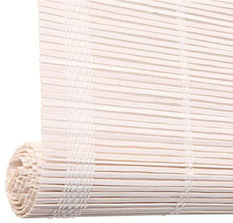 HERSIG - Estor Bambu Color Natural | Persianas Enrollables Exterior e Interior de 100 x 180cm - Instalación Sencilla y Rápida (no Son Blancos)