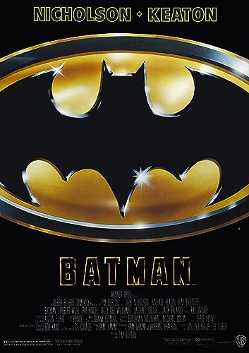 Pixel DemonMG Póster de la película Batman 1989 A3