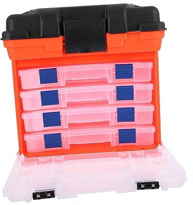 Uonlytech Ergonomische Angelsitzbox Große Aufbewahrungsbox für Angelgeräte Glatte Kanten für Camping Im Freien