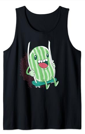 Pastèque sur balançoire pour les amis de la bande dessinée des fruits et des melons Débardeur