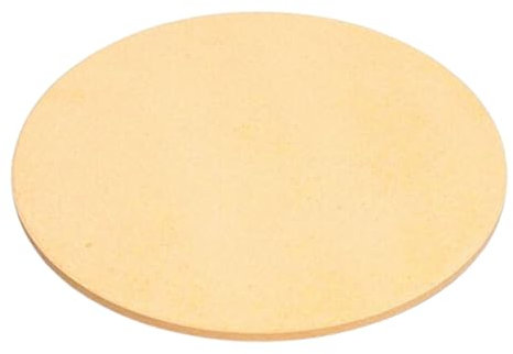Pietra Refrattaria diametro 38x1,2cm Pizze Maxi per Forno