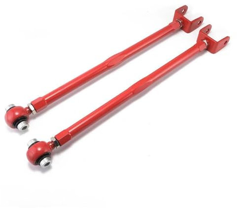 Hogen liwei Store Einstellbarer hinterer unterer Querlenker/Stange/Stab-Sturzsatz, kompatibel mit BMW E46/E36/Z4/M3 3er 95–05 EP-CA009BM (Color : Red)