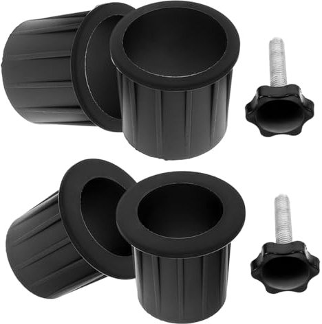 CANIGHT 1ensemble Set De Bouchons pour Trou De Parasol Accessoires De Support De Parasol pour Terrasse Plage Et Jardin Réduit Les Rayures Et Dents