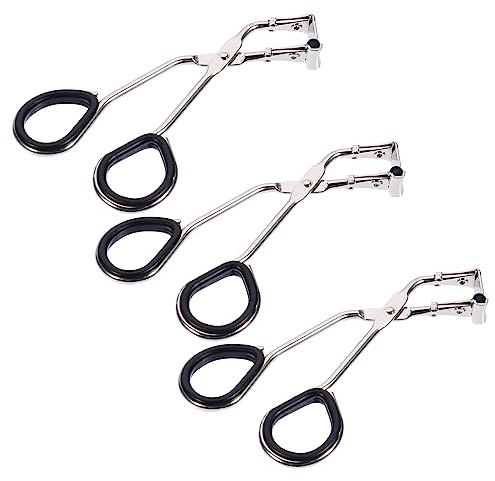 Ipetboom 3sätze Wimpernzange Mit Silikonpolstern Eyelash Curler Für Wimpern Tragbar Leicht Und Komfortabel Für Täglichen Gebrauch Oder