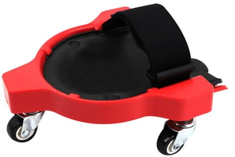 Ergonomischer Knieschoner zum Rollen für mühelose Bewegung und Stressabbau bei verschiedenen Aktivitäten (rot)