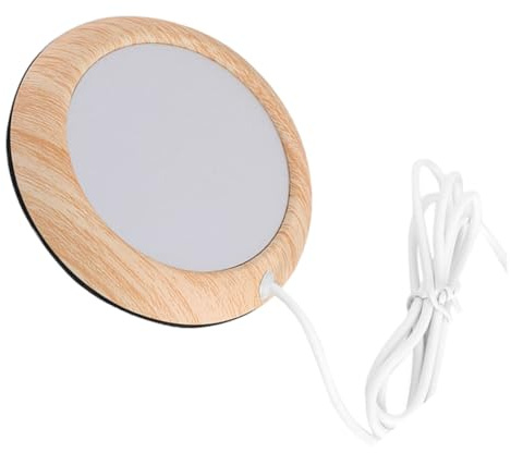 Alipis Chauffe-Tasse USB Électrique avec Tapis Antidérapant pour Café Thé Lait Maintien Au Chaud à Faible Consommation pour Bureau Et Maison
