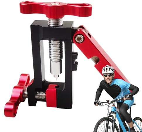 Genérico Herramienta De Reparación De Bicicletas,Fitting De Manguera Hidráulica Freno Bici - Herramienta De Inserción para Accesorio Hidráulico De Bicicleta,Corte E Instalación De Líneas para Cicli