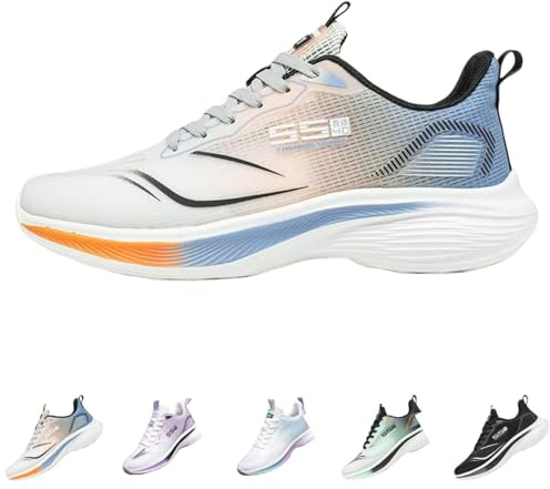 Janly Zapatillas Running Hombre Zapatillas Deportivas Ortopédicas Correr Jogging Slip-ins Hombre Bambas Gimnasio Fitness Zapatos Barefoot Tenis Trabajo Sneakers Ligeros Transpirables Atlético Calzado