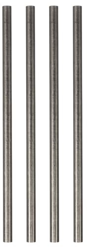 JOINPAYA Lot de 4 Rivets en Cuivre Pur Ø4 Mm X 100 Mm pour Manche de Couteau Tiges Rondes Solides pour Fixation Solide et Réparation D’ustensiles Cuisine, Bricolage Coutellerie