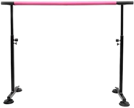 DJSKLDF Barra Ballet Barra Horizontal móvil de Danza Profesional con palancas práctica for Sala Clase Altura Ajustable para Danza