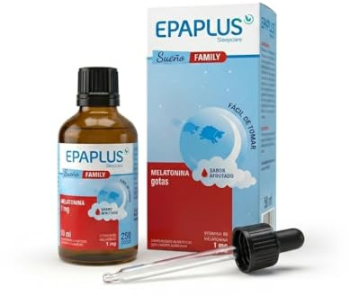 EPAPLUS Sleepcare Melatonina Gotas 50 ml con Vitamina B6