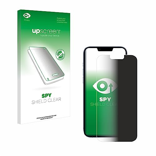 upscreen Blickschutzfolie für Apple iPhone 13 Pro Max | Anti-Spy Displayschutz Made in Germany Privacy Screen Protector Sichtschutz Blaulichtfilter Klare Folie