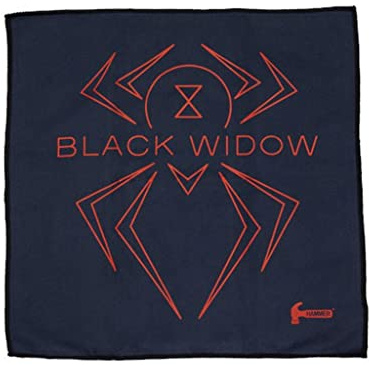 Hammer Bowling Products Hammer Bowling Widow Micro Suede Towel, Black
