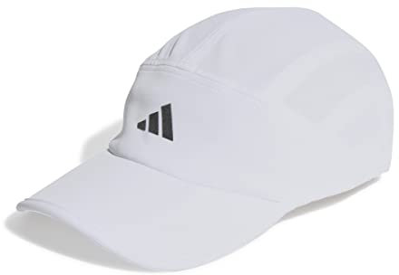adidas Unisex Adulto Running Supernova AEROREADY Cap, White/Black Reflective, M