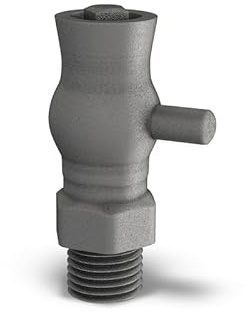 UK Radiators - Talus - Cast Iron Radiator Bleed Valve - Natural Pewter