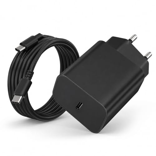 45W Schnellladegerät Ladekabel für Samsung Galaxy S25 S24 S23 S22 S21 A57 A56 A55 A54 A53 5g A52 A51,2M USB C Schnellladekabel mit Netzteil Ladegerät Adapter Fast Charger