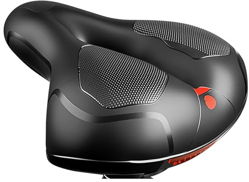 Selle Velo Confortable, Selle Confort Velo Ergonomique, Selle de Vélo Ultra Confortable Femme, avec Housse Étanche Outils d'Installation pour Vélos de Route, VTT, Vélos de Ville