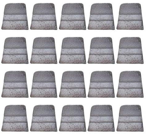 OSALADI 20 PièCes Cale Fixe Coin De Jardin En Cales Fixes En Fer Coins De Marteau Le Fer Pour Outils De RéParation Et De Remplacement De Marteau