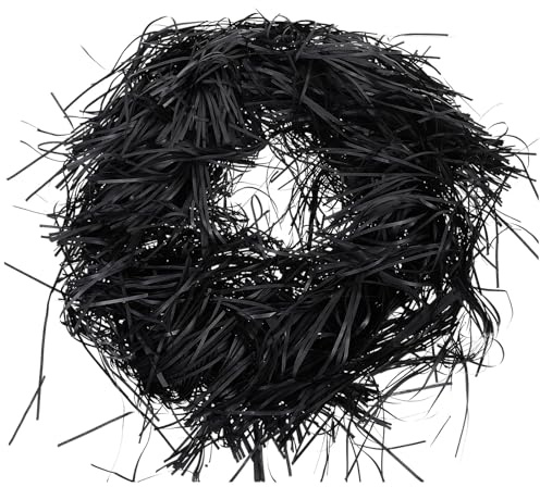 Ciieeo Black Shredded Paper Filler 500g Bulk Tissue for Boxes Crinkle Paper Shreds for Basket Filling and Wedding Decorations for Party and Craft Use