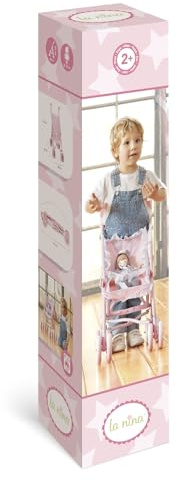 Diset La Nina - Großer Stuhl Carlota (34 x 62 x 42 cm), Puppen, Rosa, 45 x 31 x 63 cm (60405)