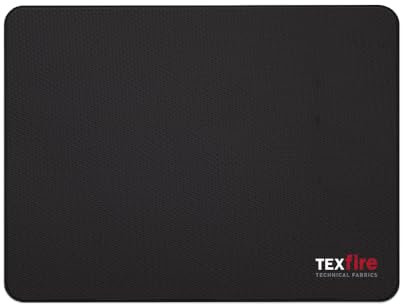 TEXFIRE | Alfombra Ignífuga para Barbacoa, Parrilla y Brasero. Protector de Suelo ignífugo e Impermeable para Exterior. Ideal para Barbacoas, Campings y Acampadas. (100x75 cm)