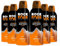 Rock Face Men's Body Spray - Impact Fragrance Body Spray Deodorant for Men, 200ml, Ginger & Amber Scent, Long Lasting, Multipack of 6